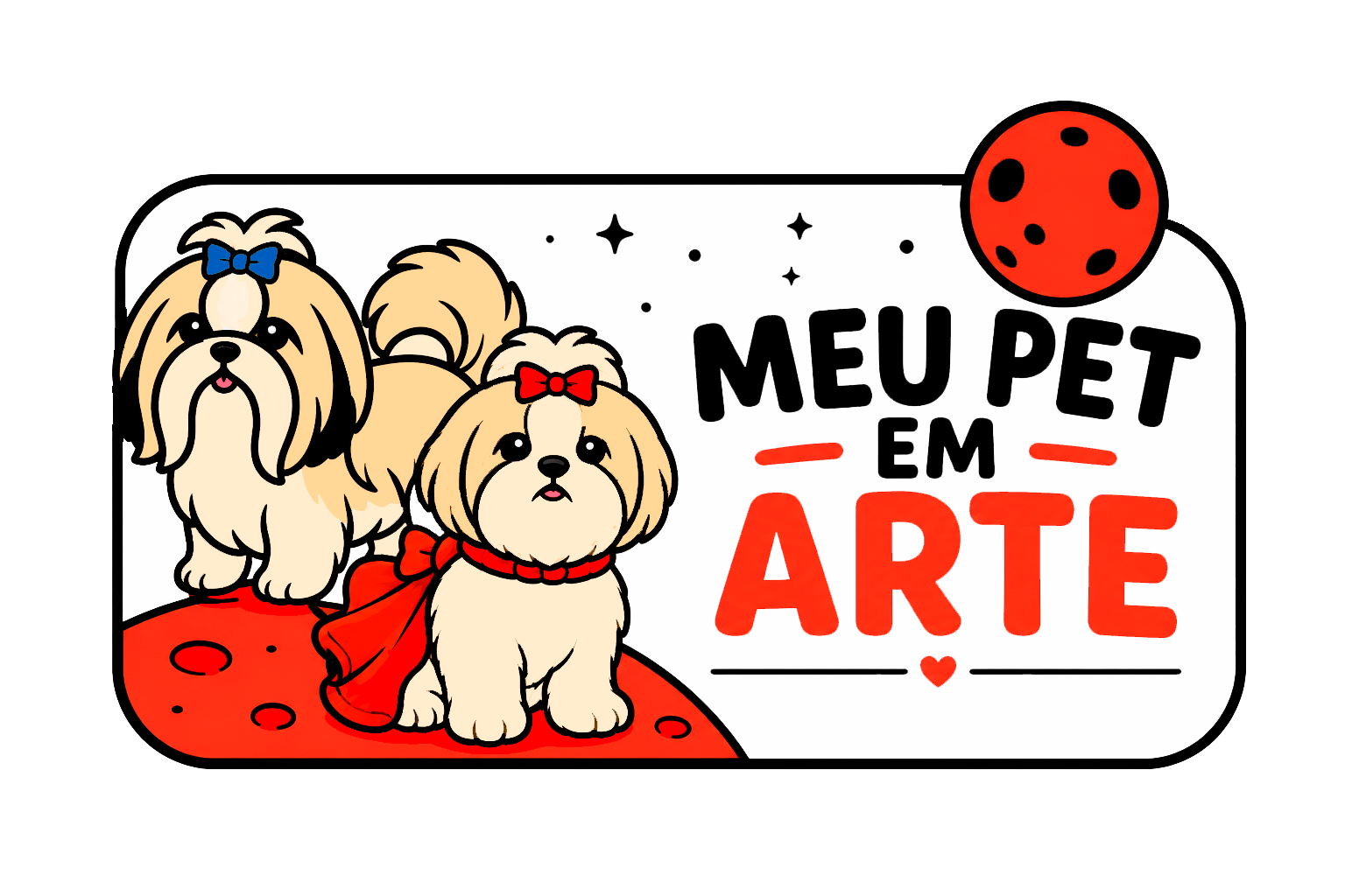 Logo Meu Pet em Arte